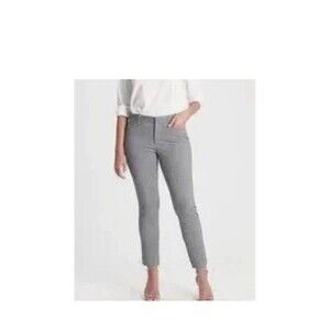 NWT Banana Republic Ladies Pant, Curvy Sloan/ Light Gray, mid-rise, Size: 18